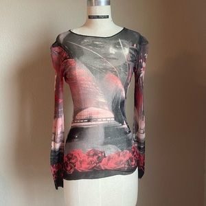 Jean Paul Gaultier mesh top